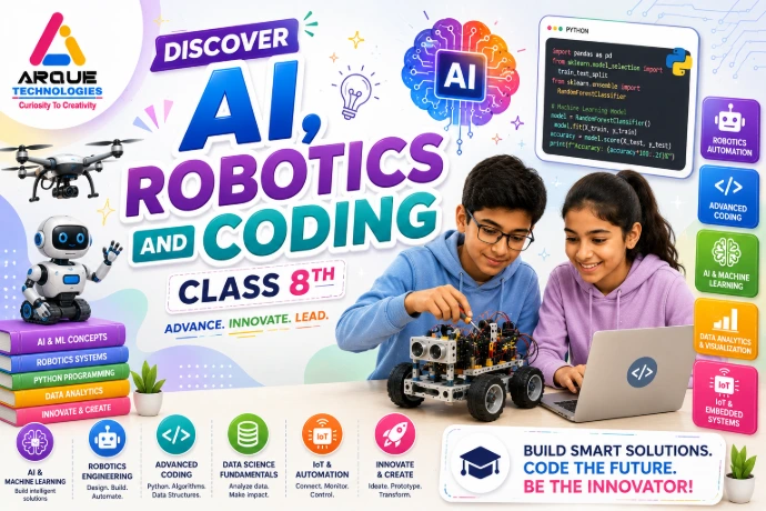 Class 8- Discover AI, Robotics & Coding