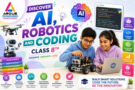 Class 8- Discover AI, Robotics & Coding