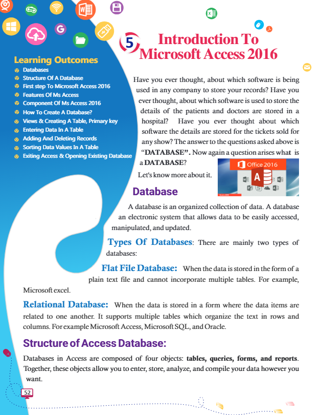 Unit 5 Introduction To Microsoft Access 2016 | Physical Computing